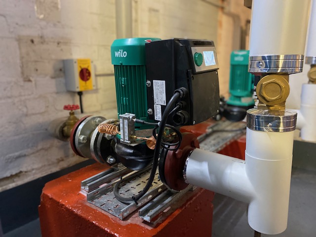 Wilo pump installation